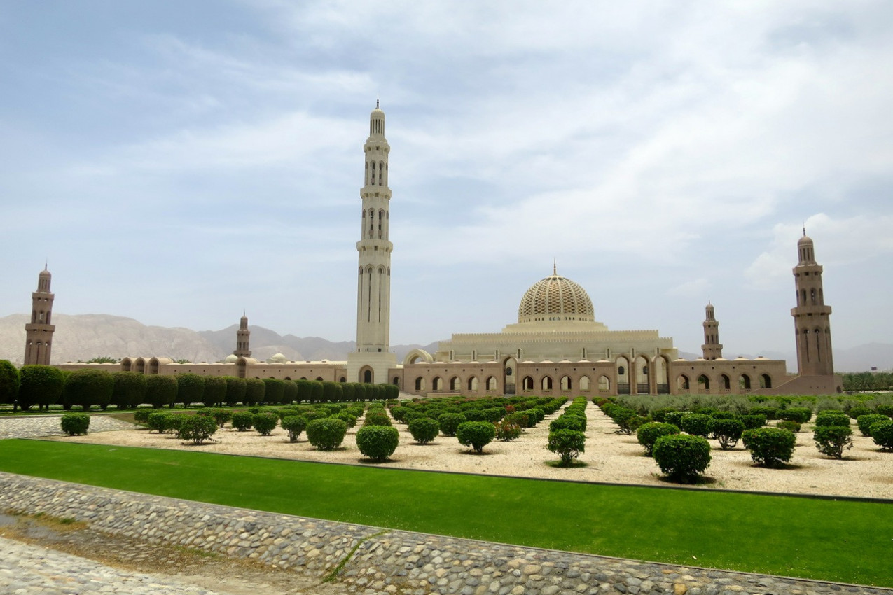 Mesquita Qaboos em Omã